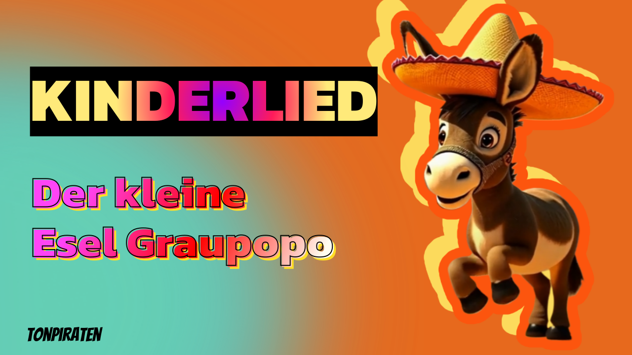 Vorschaubild zum Kinderlied Der kleine Esel Graupopo – Kinderlied