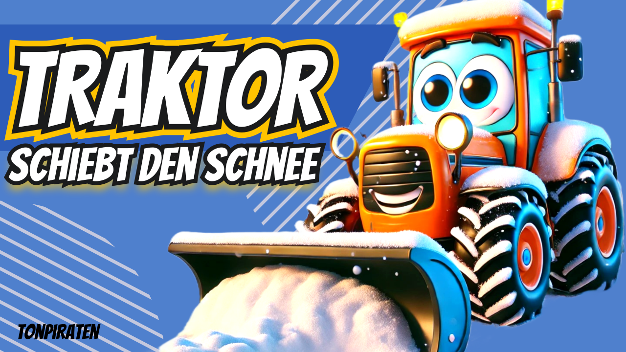 Vorschaubild zum Kinderlied Der Traktor schiebt den Schnee – Kinderlied