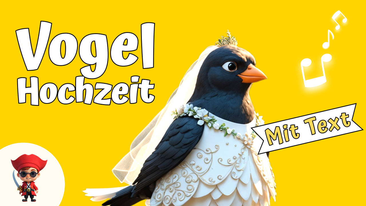 Vorschaubild zum Kinderlied Die Vogelhochzeit – Kinderlied