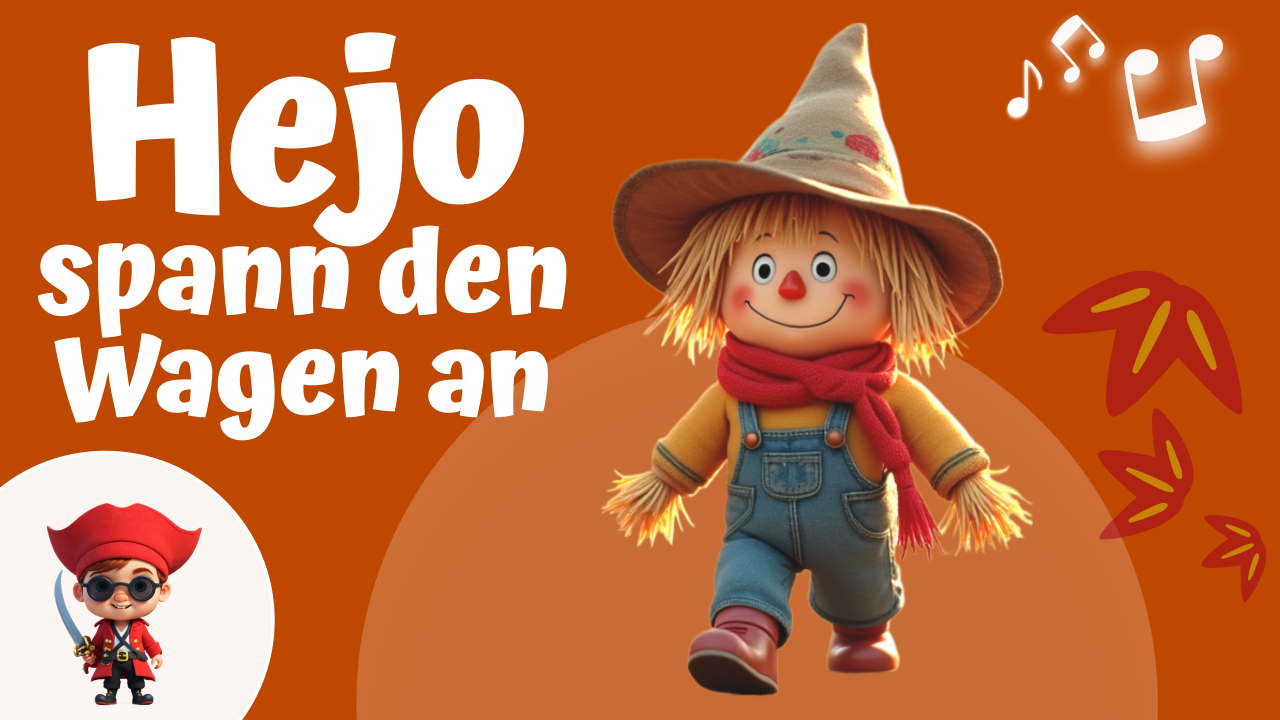 Vorschaubild zum Kinderlied Hejo, spann den Wagen an – Herbstlied