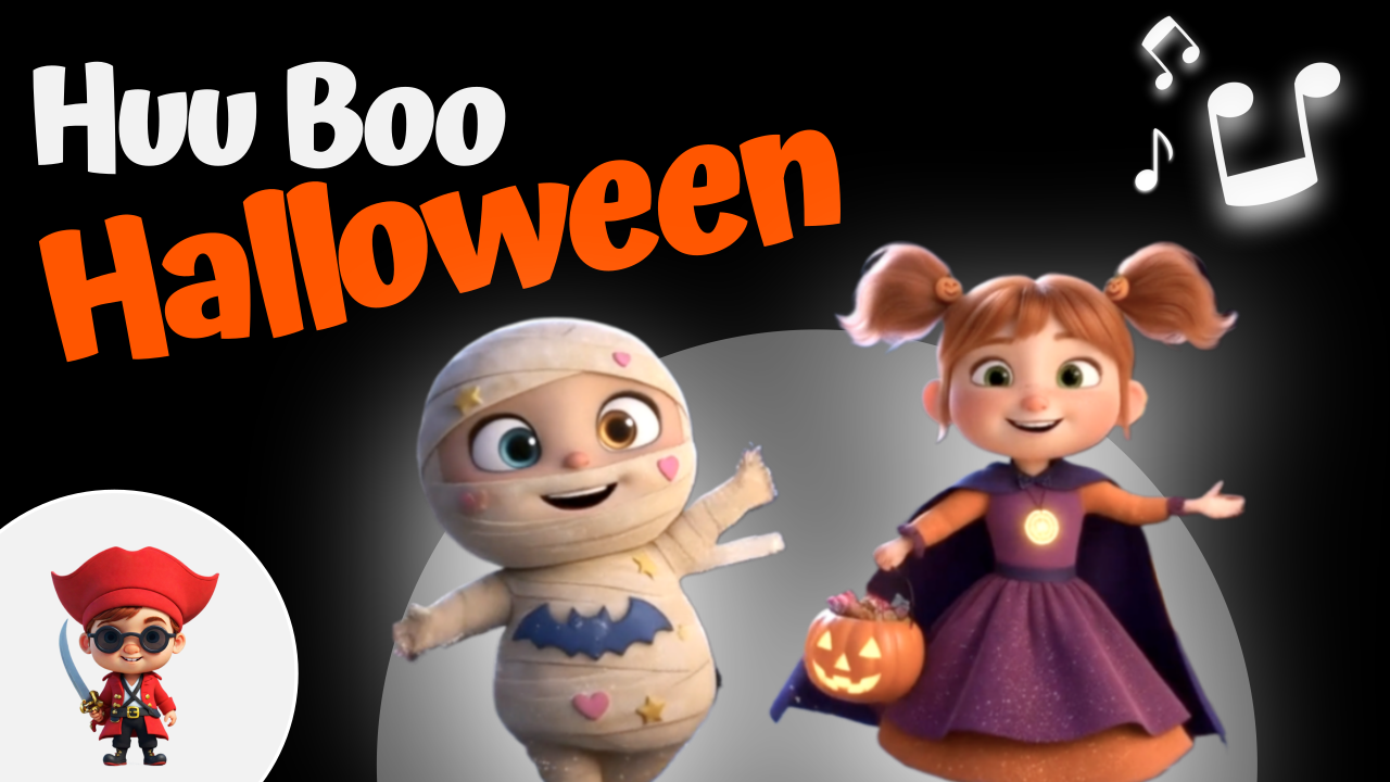Vorschaubild zum Kinderlied Huu Boo – Das Halloween Kinderlied