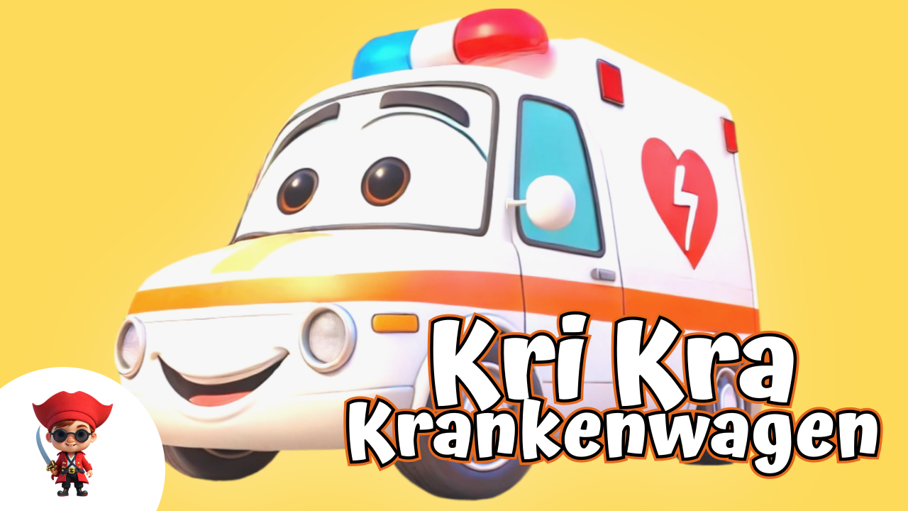 Vorschaubild zum Kinderlied Kri Kra Krankenwagen – Kinderlied