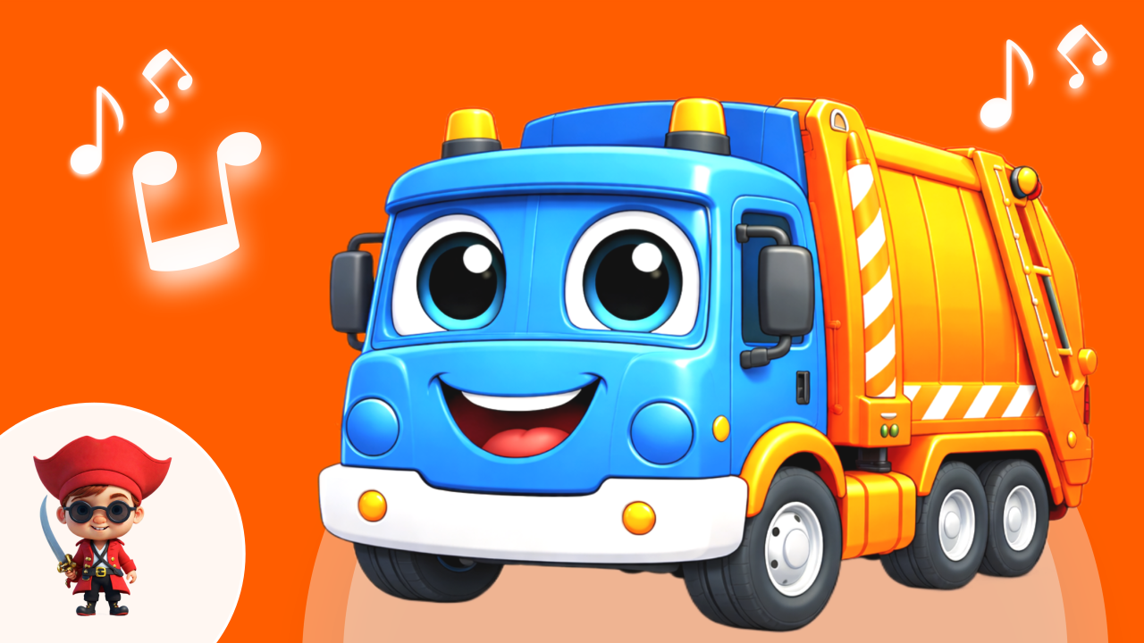 Vorschaubild zum Kinderlied Milly die Müllabfuhr – Lustiges Kinderlied