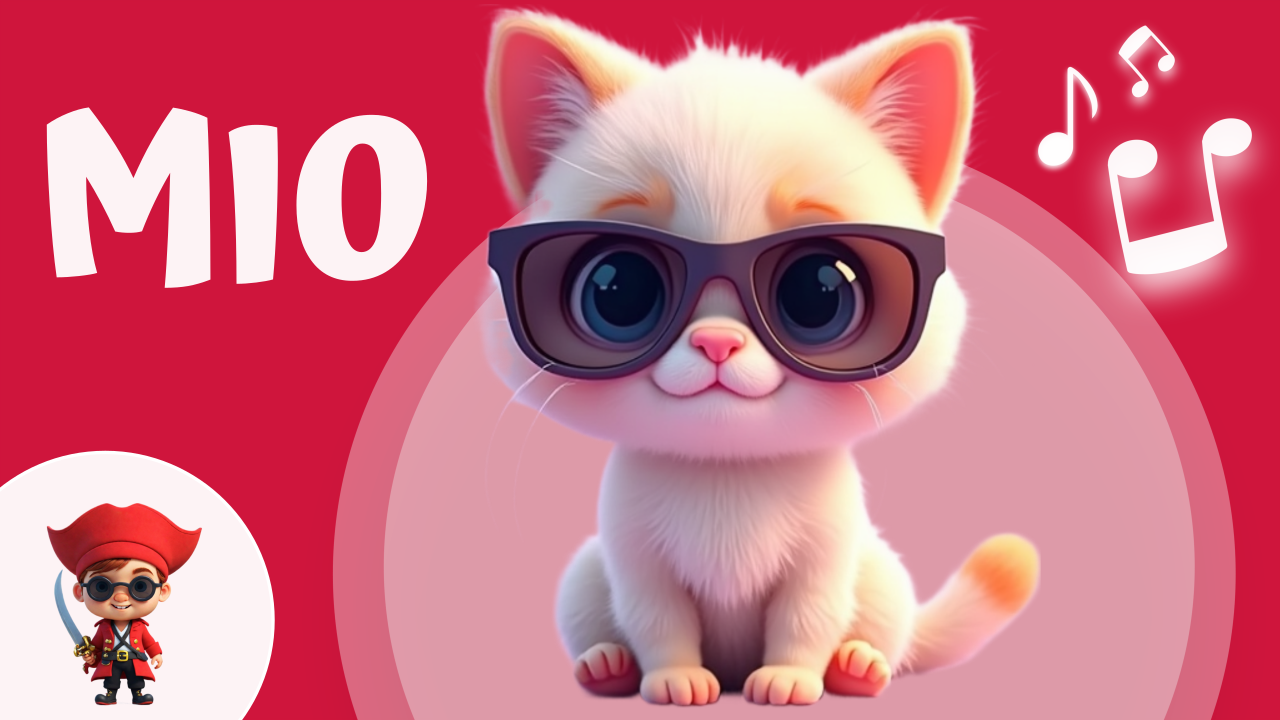 Vorschaubild zum Kinderlied MIO – Katzenlied Kinderdisco – Kinderlieder zum Tanzen