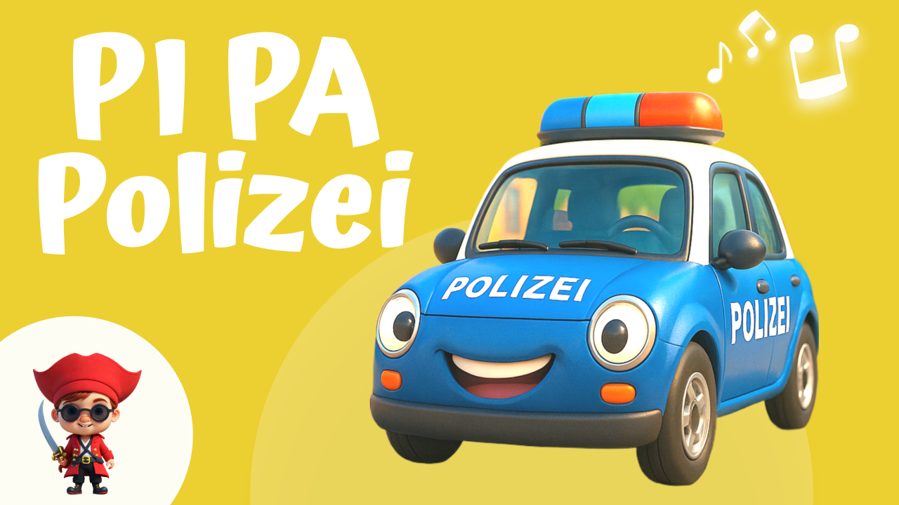Vorschaubild zum Kinderlied Pi Pa Polizei – Kinderlied