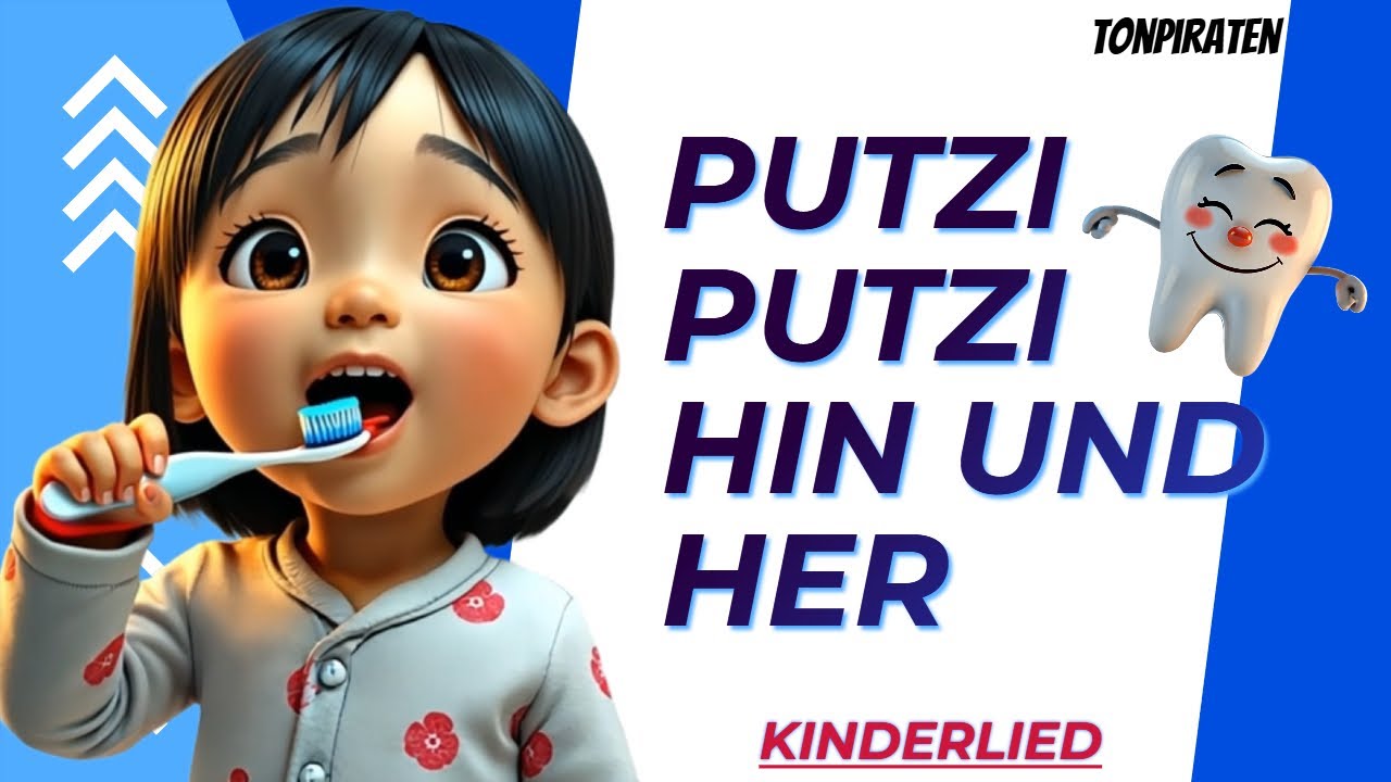 Vorschaubild zum Kinderlied Putz Putz hin und her – Zahnlied