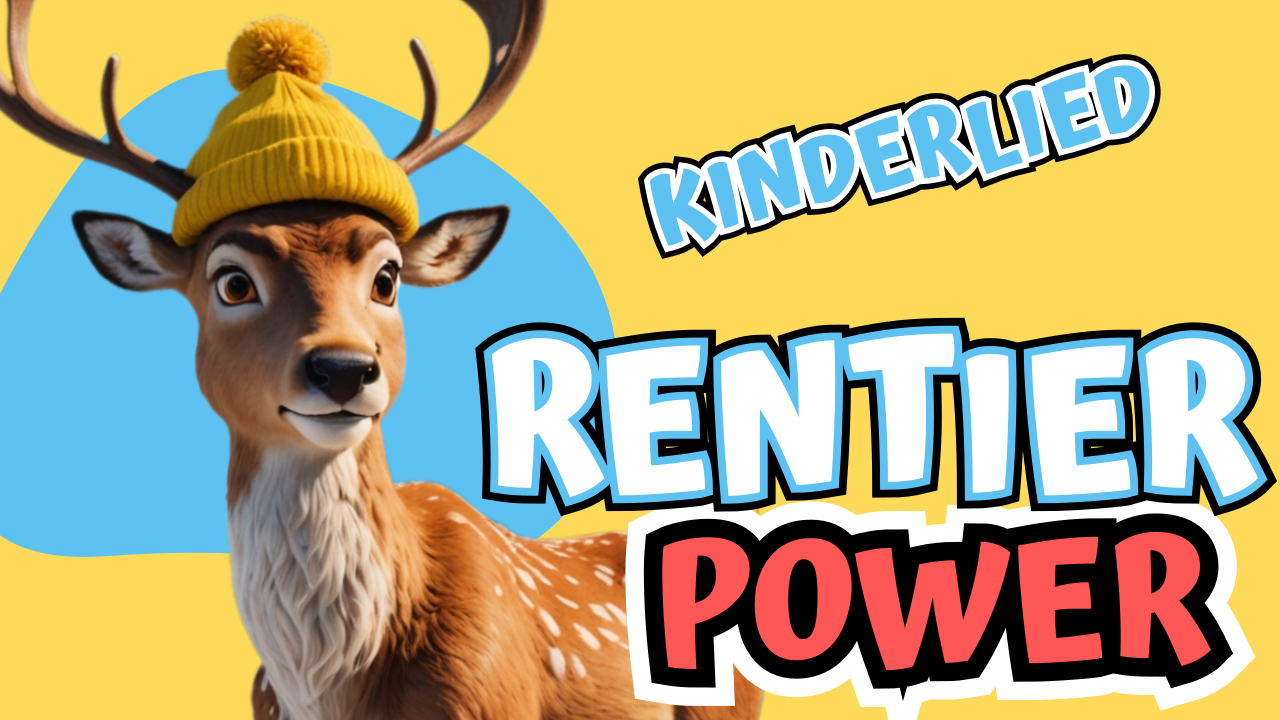Vorschaubild zum Kinderlied Rentier Power – Winterlied
