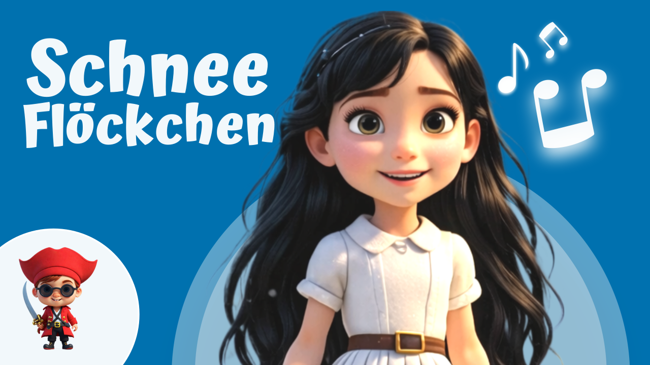 Vorschaubild zum Kinderlied Schneeflöckchen, Weißröckchen – Winterlied